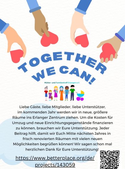 Spendenflyer-Webseite